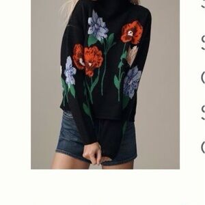 Maeve Carys mock neck sweater